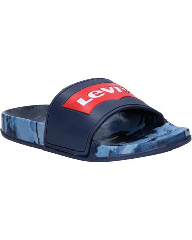 Woman and girl and boy Flip flops LEVIS VPOL0071S POOL 0789 NAVY CAMO