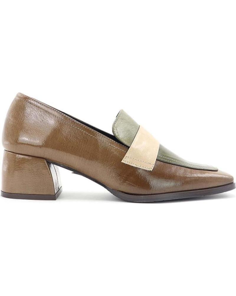 Zapatos de Mujer MERISSELL ZAPATO MOCASIN  2339 COMBI TIERRA