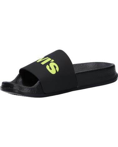girl and boy Flip flops LEVIS VPOL0076S POOL 0003 BLACK