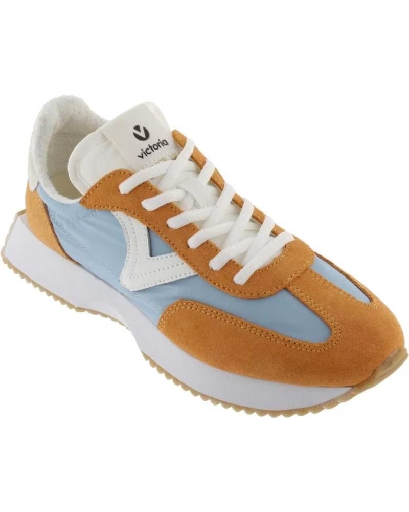 SAPATILHAS VICTORIA COSMOS 1134100 CAMURÇA NYLON AZUL AZUL