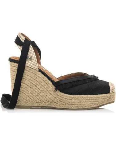 Sandalias de Mujer MARIA MARE ALPARGATA 68309 NEGRA NEGRO