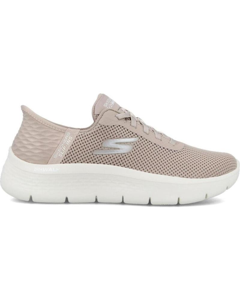 Deportivas-De-Mujer-SKECHERS-124975-SLIP-INS-GO-WALK-F-BEIGE