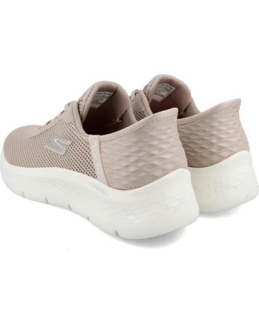 Deportivas-De-Mujer-SKECHERS-124975-SLIP-INS-GO-WALK-F-BEIGE