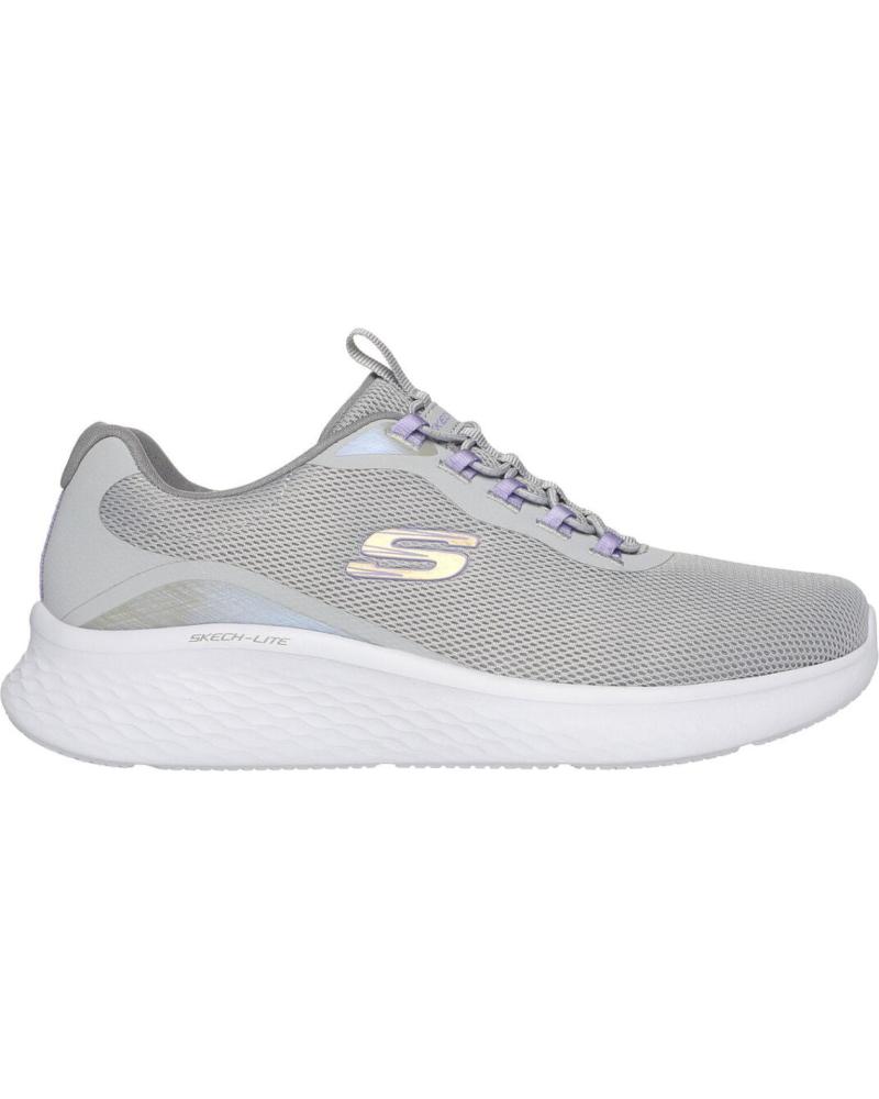 Sportivo per Donna SKECHERS 150041 ZAPATILLAS CASUAL DE MUJER GRIS GRIS