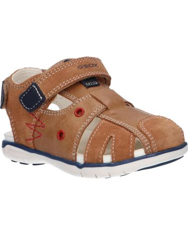 Sandálias de Menino GEOX B154LB 022CL B DELHI C5102 CARAMEL