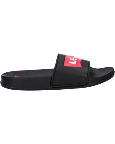 girl and boy Flip flops LEVIS VPOL0060S POOL 0003 BLACK