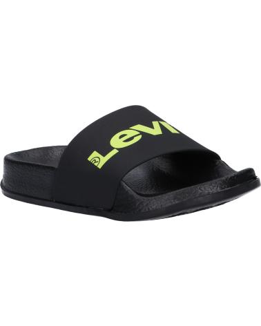 girl and boy Flip flops LEVIS VPOL0076S POOL 0003 BLACK
