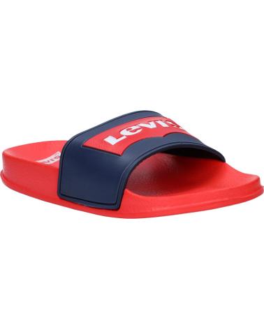 Chanclas de Mujer y Niña y Niño LEVIS VPOL0061S POOL 0290 NAVY RED