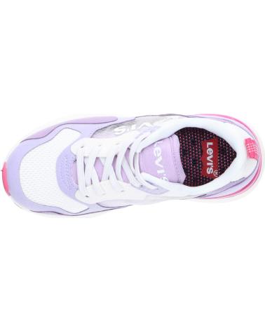 Zapatillas deporte de Niña LEVIS VFAS0010T FAST 0371 WHITE LILAC
