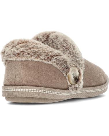 Calzado de casa de Mujer SKECHERS COZY CAMPFIRE - FRESH TOAST 167219 ZAPATILLAS DE E DKTP MARRóN