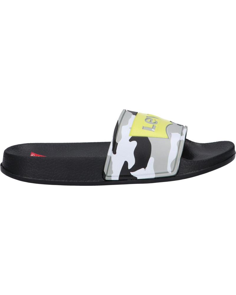 girl and boy Flip flops LEVIS VPOL0060S POOL 2667 CAMO LIME