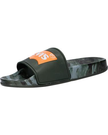 Chanclas de Mujer y Niña y Niño LEVIS VPOL0071S POOL 1785 KHAKI CAMO