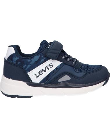 Sapatilhas de Menina e Menino LEVIS VBOS0032T BOSTON MINI 0195 NAVY WHITE