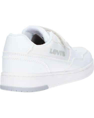 girl and boy Zapatillas deporte LEVIS VIRV0010T SHOT 0061 WHITE