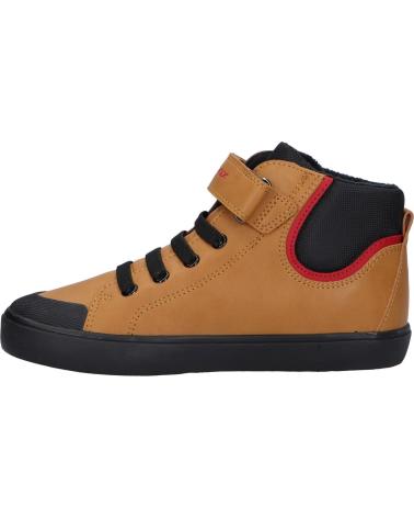 boy Trainers GEOX J365CF 0MEFU J GISLI C2G9B DK YELLOW-BLACK