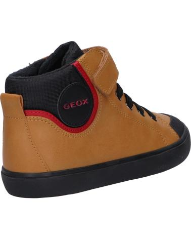boy Trainers GEOX J365CF 0MEFU J GISLI C2G9B DK YELLOW-BLACK