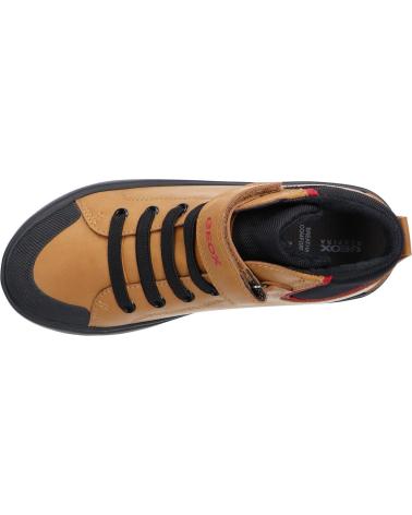 boy Trainers GEOX J365CF 0MEFU J GISLI C2G9B DK YELLOW-BLACK