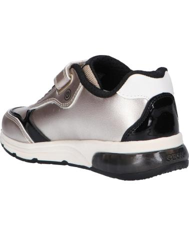 Sportschuhe für Mädchen geox DEPORTIVA CAMPANILLA J368VD PLATINUM