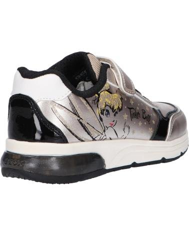 Sportschuhe für Mädchen geox DEPORTIVA CAMPANILLA J368VD PLATINUM