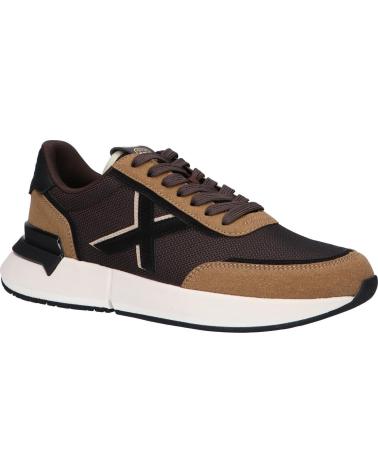 Scarpe sport per Uomo MUNICH 4173063 VERSUS MARRON - NEGRO