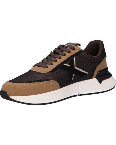 Scarpe sport per Uomo MUNICH 4173063 VERSUS MARRON - NEGRO