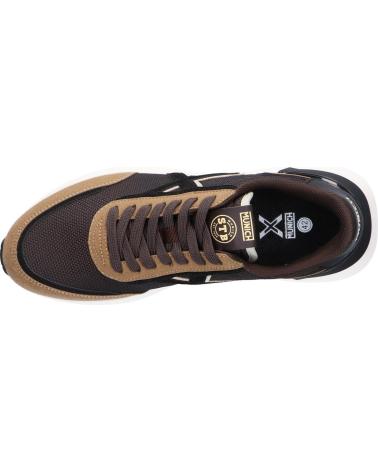 Scarpe sport per Uomo MUNICH 4173063 VERSUS MARRON - NEGRO