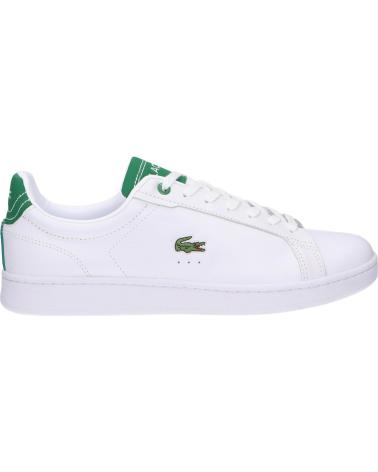Zapatillas deporte de Hombre LACOSTE 46SMA0034 CARNABY PRO 082 WHT-GRN