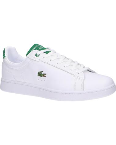 Zapatillas deporte de Hombre LACOSTE 46SMA0034 CARNABY PRO 082 WHT-GRN