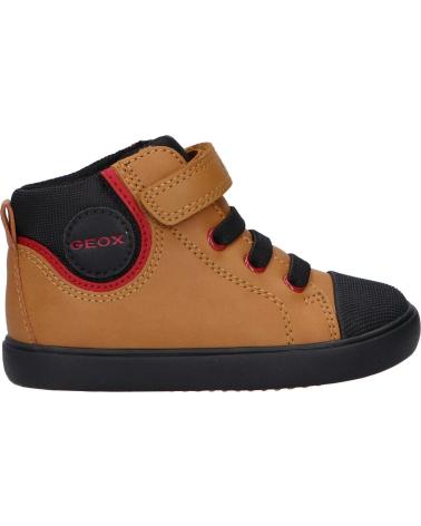 Stiefel für Junge GEOX B361NB 0MEFU B GISLI C2G9B DK YELLOW-BLACK