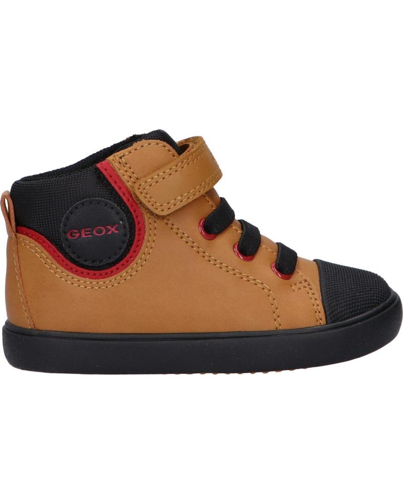 Stiefel für Junge GEOX B361NB 0MEFU B GISLI C2G9B DK YELLOW-BLACK