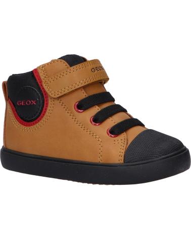 Stiefel für Junge GEOX B361NB 0MEFU B GISLI C2G9B DK YELLOW-BLACK