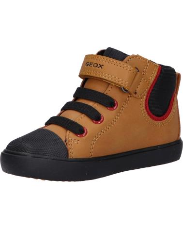 Stiefel für Junge GEOX B361NB 0MEFU B GISLI C2G9B DK YELLOW-BLACK