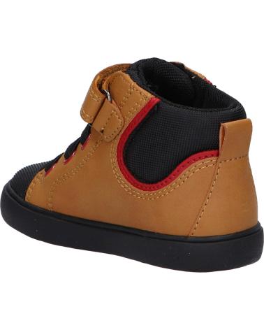 Stiefel für Junge GEOX B361NB 0MEFU B GISLI C2G9B DK YELLOW-BLACK