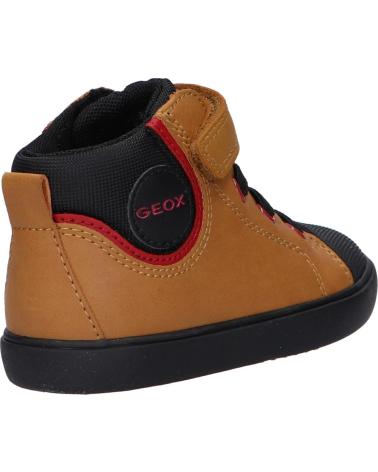 Stiefel für Junge GEOX B361NB 0MEFU B GISLI C2G9B DK YELLOW-BLACK