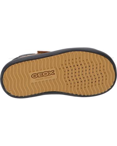 Stiefel für Junge GEOX B361NB 0MEFU B GISLI C2G9B DK YELLOW-BLACK
