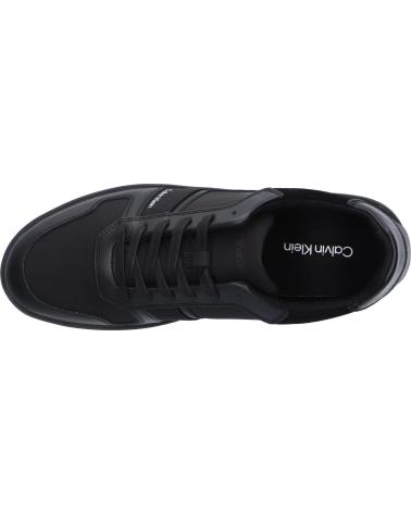 Zapatillas deporte de Hombre CALVIN KLEIN HM0HM00491 LOW TOP 00U TRIPLE BLACK