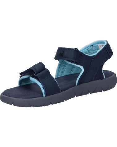 Sandali per Bambina e Bambino TIMBERLAND A43GS NUBBLE NAVY NUBUCK
