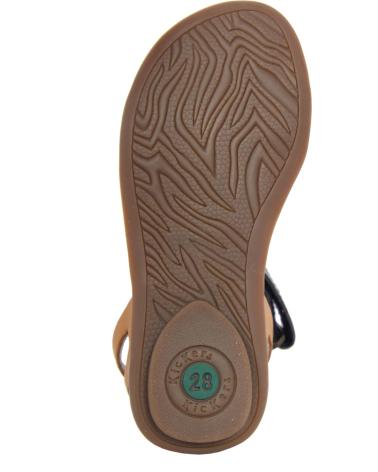 Sandali per Bambina KICKERS 414440-30 ZONZA CAMEL MARINE