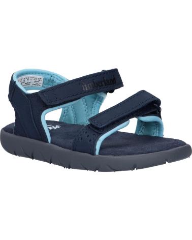 Sandali per Bambina e Bambino TIMBERLAND A43GS NUBBLE NAVY NUBUCK