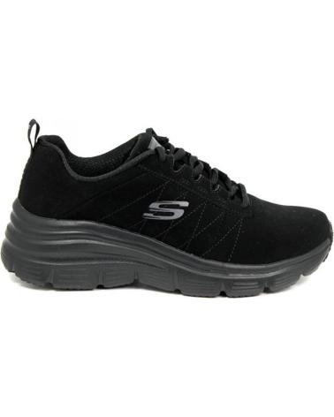 Sportivo-De-Mujer-SKECHERS-FASHION-FIT---TRUE-FEELS-88888366-ZAPATILLAS-CORDO-BBK