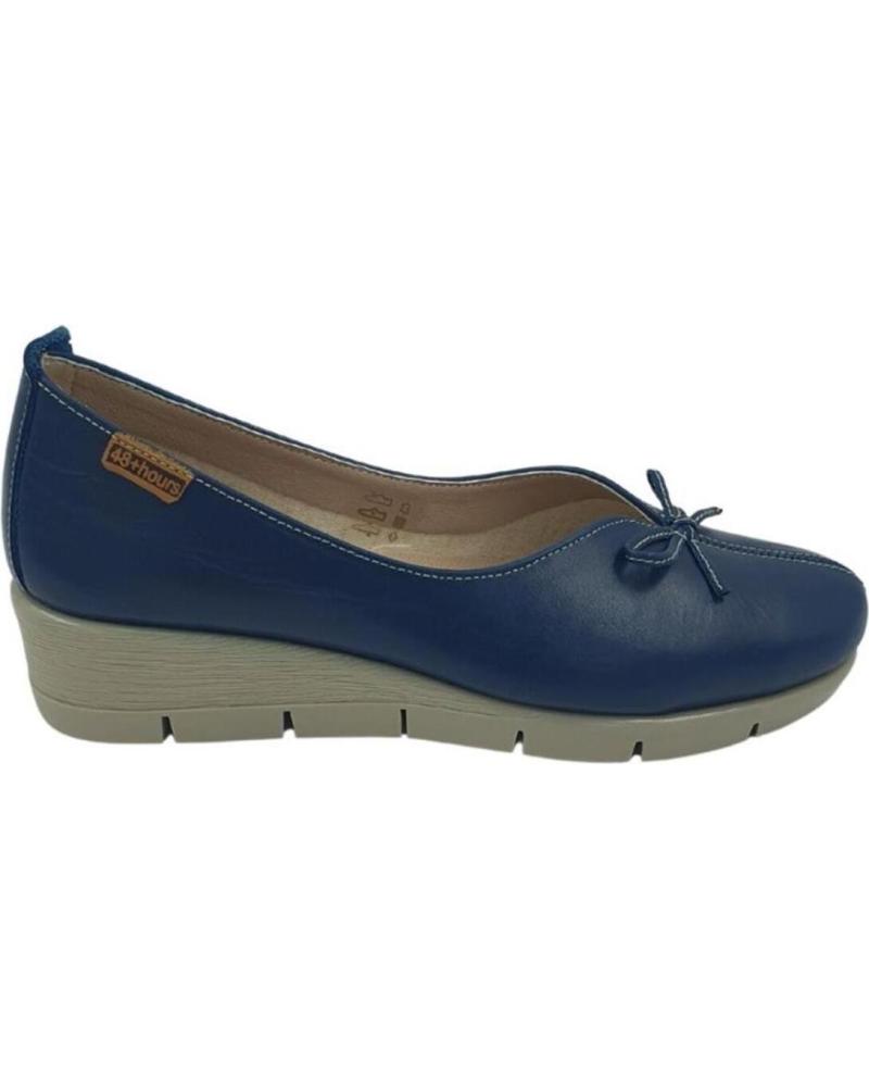 Bailarinas de Mujer 48 HORAS ZAPATOS PRIMAVERA VERANO 48HORAS JEANS 311111 AZUL OSCURO