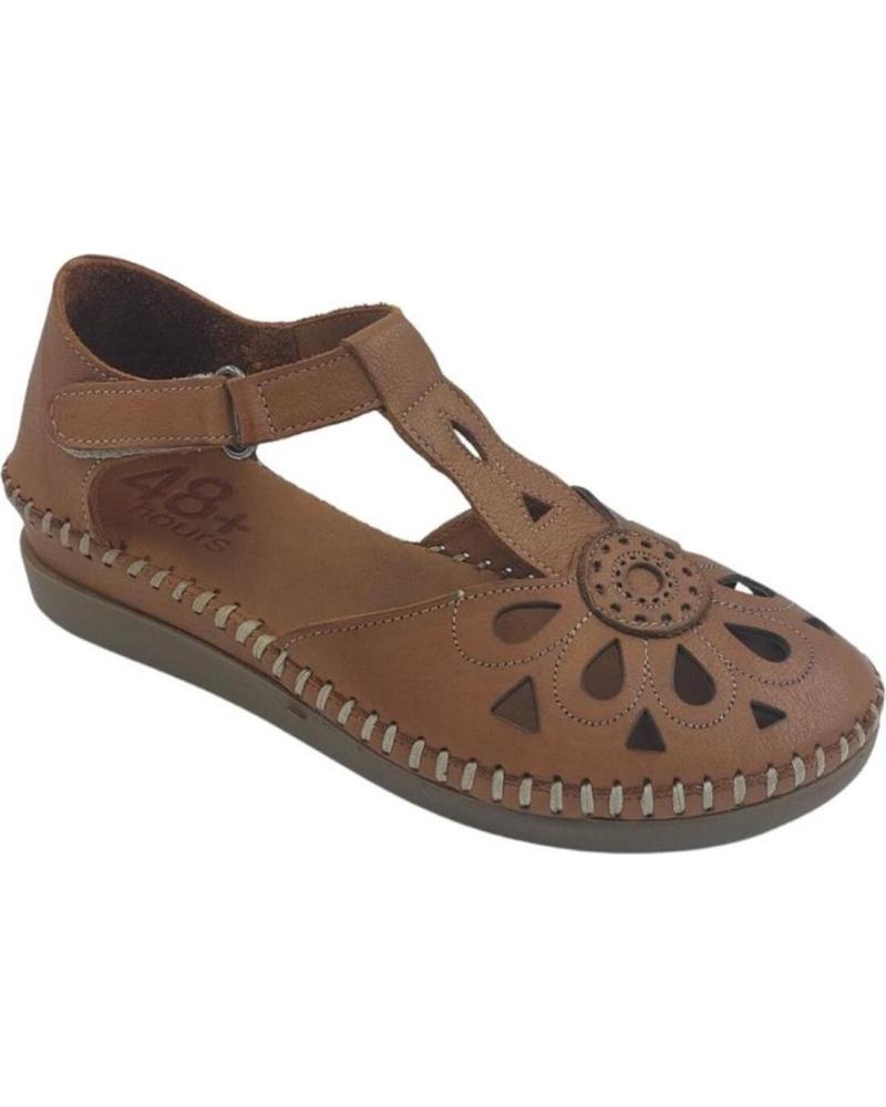 Woman Sandals 48 HORAS SANDALIAS MUJER 48HRS CUNA VARIOS 314105 BRANDY