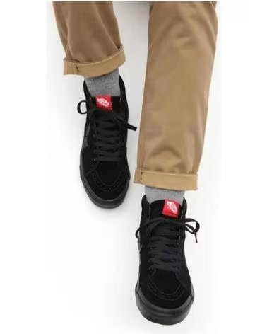 Zapatillas deporte de Mujer y Hombre VANS OFF THE WALL UA SK8-HI NEGRO