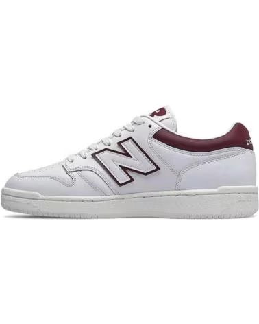 Sportif pour Femme et Homme et Garçon NEW BALANCE BB480LDB NEW BLANCO
