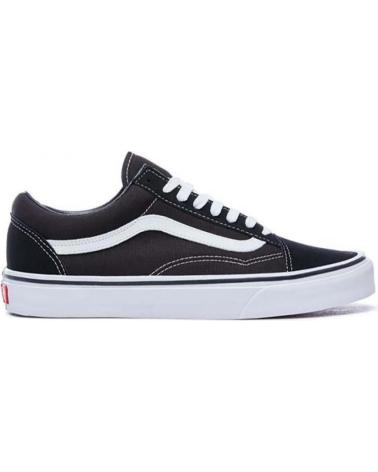 Sportivo-De-Niña-VANS-OFF-THE-WALL-ZAPATILLAS-VANS-OLD-SKOOL-V-NEGRO