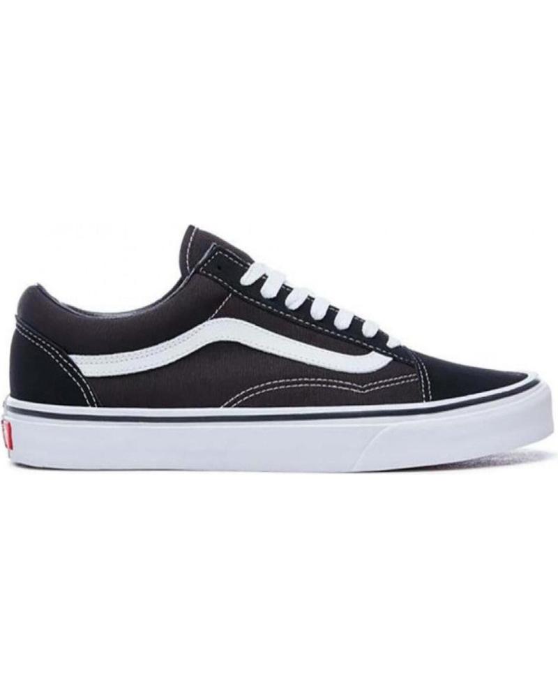 Sportivo-De-Niña-VANS-OFF-THE-WALL-ZAPATILLAS-VANS-OLD-SKOOL-V-NEGRO