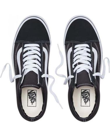 Sportivo-De-Niña-VANS-OFF-THE-WALL-ZAPATILLAS-VANS-OLD-SKOOL-V-NEGRO