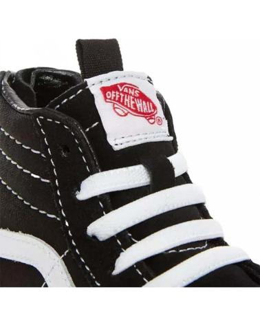 Sportivo-De-Niña-VANS-OFF-THE-WALL-BOTAS-VANS-SK8-HI-ZIP-NEGRO