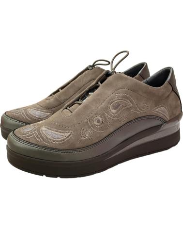 Deportivas de Mujer STONEFLY ZAPATILLAS GRISES CONFORT CINDER GRAY