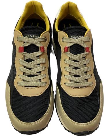 Zapatillas deporte de Hombre US POLO ASSN ZAPATILLAS POLO BLK-BEI 02